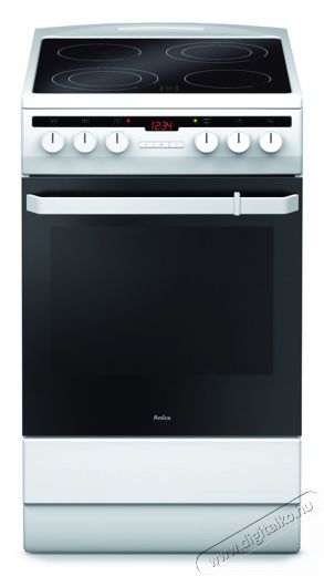 Amica 53993 (58CE3.315HTaQ/W/) kerámialapos tűzhely Konyhai termékek - Sütő-főzőlap, tűzhely (szabadonálló) - Elektromos tűzhely (szabadonálló) - 284836