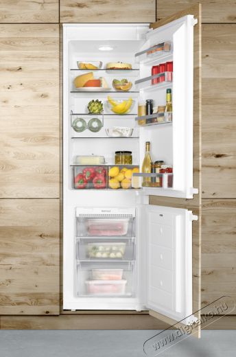 Amica BK3165.4F alulfagyasztós hűtőszekrény Konyhai termékek - Hűtő, fagyasztó (beépíthető) - Alulfagyasztós kombinált hűtő - 353342