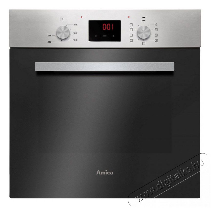 Amica BOC4510 beépíthető sütő + VH6040 kerámia főzőlap + OSC6112I páraelszívó Konyhai termékek - Sütő-főzőlap, tűzhely (beépíthető) - Sütő-főzőlap szett (beépíthető) - 345043