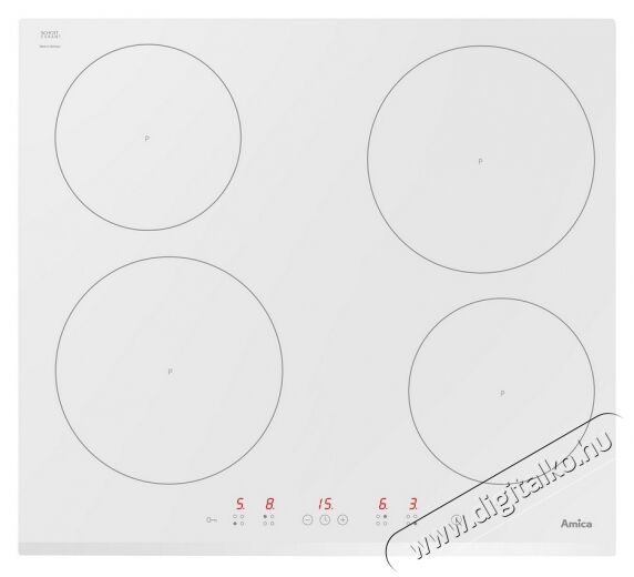 Amica BOF 5541W beépíthető sütő + HI 6140 W indukciós főzőlap Konyhai termékek - Sütő-főzőlap, tűzhely (beépíthető) - Sütő-főzőlap szett (beépíthető) - 350495