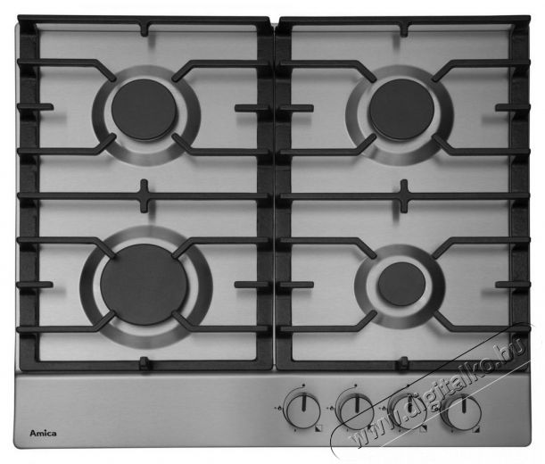Amica PG6610XR gázfőzőlap Konyhai termékek - Sütő-főzőlap, tűzhely (beépíthető) - Gázfőzőlap (beépíthető) - 309872