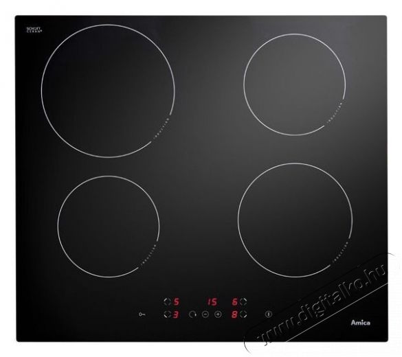 Amica PI6501TU indukciós főzőlap Konyhai termékek - Sütő-főzőlap, tűzhely (beépíthető) - Indukciós főzőlap (beépíthető) - 318211