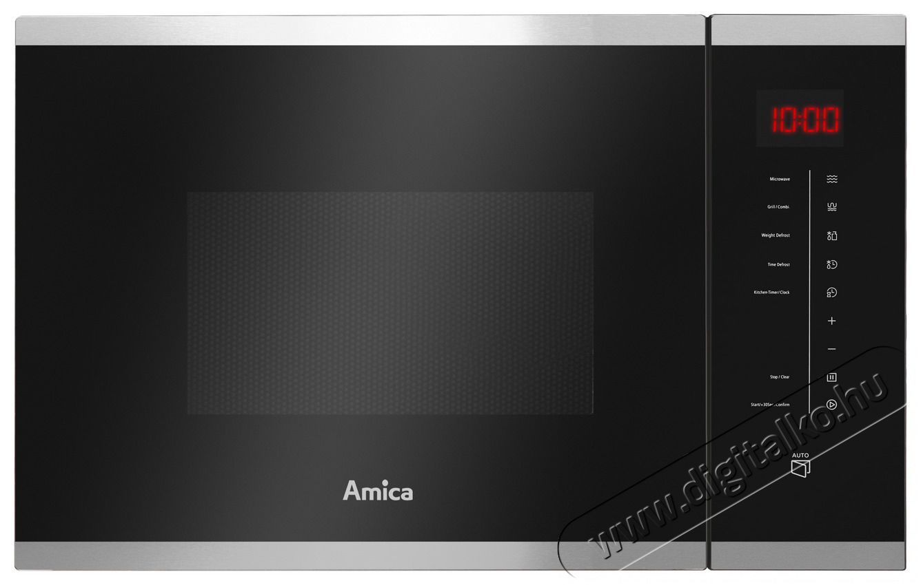 Amica AMMB25E2SGI X-TYPE mikrohullámú sütő Konyhai termékek - Mikrohullámú sütő - Mikrohullámú sütő (beépíthető) - 349835