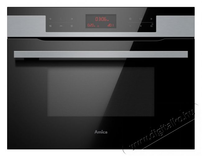 Amica AMMB44E2GCB X-TYPE beépíthető sütő mikrohullámú funkcióval Konyhai termékek - Sütő-főzőlap, tűzhely (beépíthető) - Sütő (beépíthető) - 349837