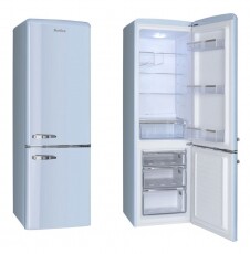 Amica FK2965.3LAA retro alulfagyasztós hűtőszekrény Konyhai termékek - Hűtő, fagyasztó (szabadonálló) - Alulfagyasztós kombinált hűtő - 345077