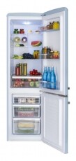 Amica FK2965.3LAA retro alulfagyasztós hűtőszekrény Konyhai termékek - Hűtő, fagyasztó (szabadonálló) - Alulfagyasztós kombinált hűtő - 345077