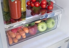 Amica FK2965.3LAA retro alulfagyasztós hűtőszekrény Konyhai termékek - Hűtő, fagyasztó (szabadonálló) - Alulfagyasztós kombinált hűtő - 345077