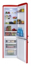 Amica FK2965.3RAA retro alulfagyasztós hűtőszekrény Konyhai termékek - Hűtő, fagyasztó (szabadonálló) - Alulfagyasztós kombinált hűtő - 345078