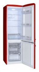 Amica FK2965.3RAA retro alulfagyasztós hűtőszekrény Konyhai termékek - Hűtő, fagyasztó (szabadonálló) - Alulfagyasztós kombinált hűtő - 345078