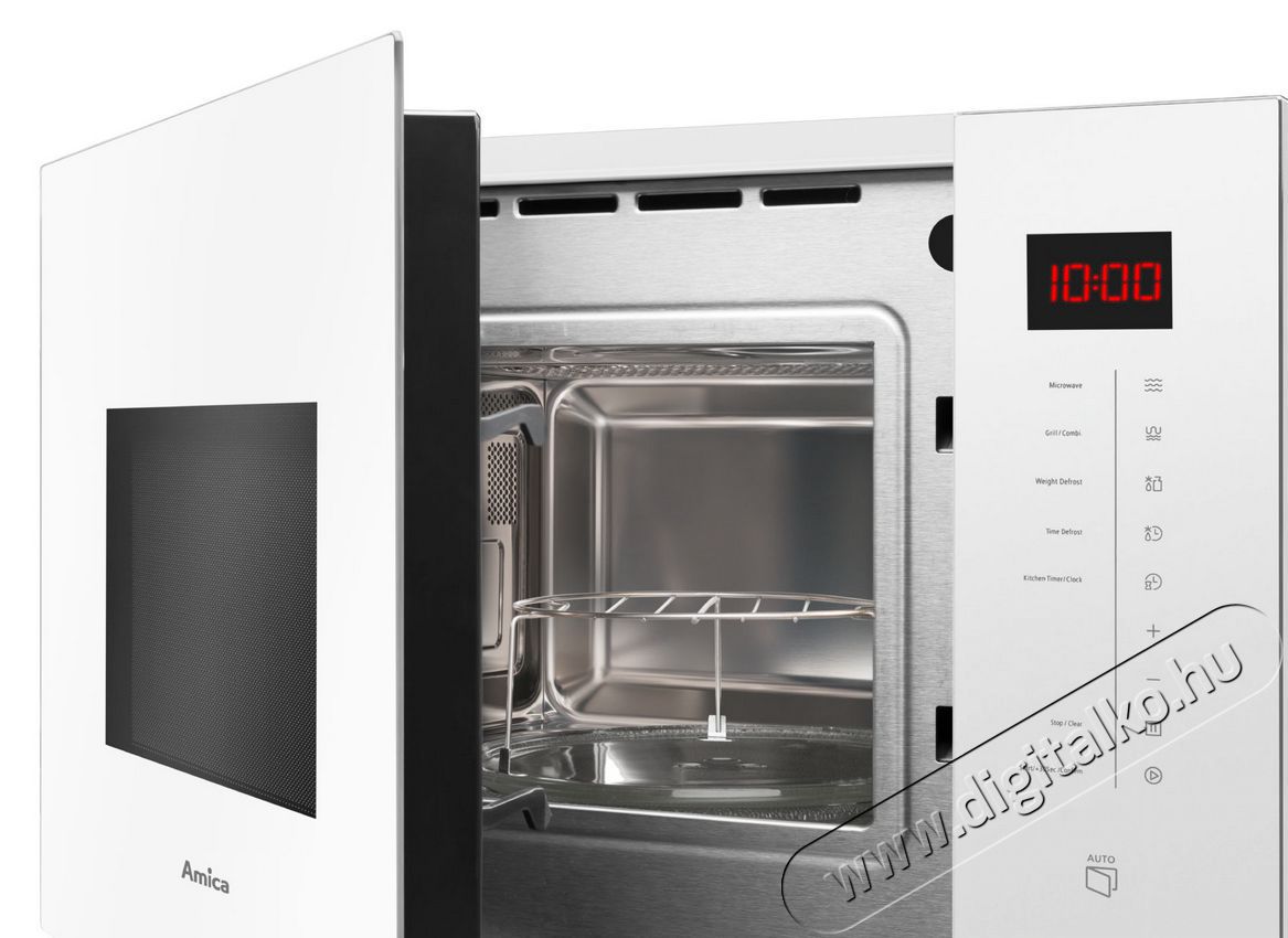 Amica AMMB25E2SGW X-TYPE mikrohullámú sütő Konyhai termékek - Mikrohullámú sütő - Mikrohullámú sütő (beépíthető) - 349836
