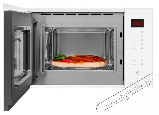 Amica AMMB25E2SGW X-TYPE mikrohullámú sütő Konyhai termékek - Mikrohullámú sütő - Mikrohullámú sütő (beépíthető) - 349836