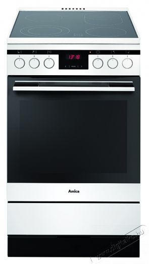 Amica 54839 elektromos tűzhely Konyhai termékek - Sütő-főzőlap, tűzhely (szabadonálló) - Elektromos tűzhely (szabadonálló) - 295503