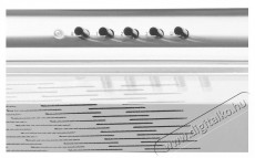 Amica OSC6211I 113 W, 3 sebesség páraelszívó - inox Konyhai termékek - Páraelszívó - Hagyományos - 378543