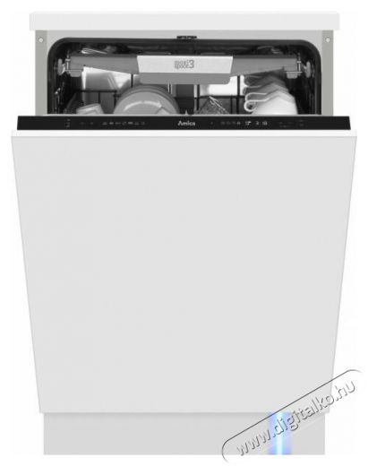 Amica DIM64C7EBOqH Beépíthető mosogatógép (1193822) Konyhai termékek - Mosogatógép - Normál (60cm) beépíthető mosogatógép - 493885