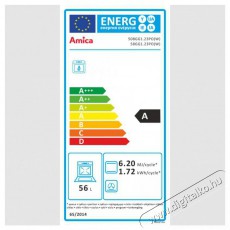 Amica 55346 (58GG1.23POW) gáztűzhely Konyhai termékek - Sütő-főzőlap, tűzhely (szabadonálló) - Gáztűzhely (szabadonálló) - 289640