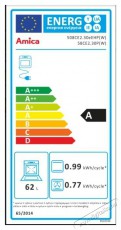 Amica 58CE2.30HP W (55353) elektromos tűzhely Konyhai termékek - Sütő-főzőlap, tűzhely (szabadonálló) - Elektromos tűzhely (szabadonálló) - 306436