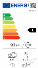 Amica DIM61E5qN beépíthető mosogatógép Konyhai termékek - Mosogatógép - Normál (60cm) beépíthető mosogatógép - 503144