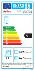 Amica 508GE2.33EHZpTaP(Xsx) (56013) kombinált tűzhely Konyhai termékek - Sütő-főzőlap, tűzhely (szabadonálló) - Kombinált tűzhely (szabadonálló) - 310433