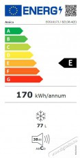 Amica BZ138.4i(E) beépíthető fagyasztó Konyhai termékek - Hűtő, fagyasztó (beépíthető) - Egyajtós hűtő - 505072
