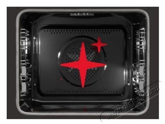 Amica SSA 6110 OCW Konyhai term&eacute;kek - S&uuml;tő-főzőlap, tűzhely (szabadon&aacute;ll&oacute;) - Elektromos tűzhely (szabadon&aacute;ll&oacute;) - 505231