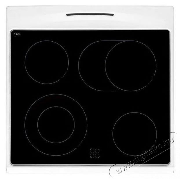 Amica SSA 6110 OCW Konyhai term&eacute;kek - S&uuml;tő-főzőlap, tűzhely (szabadon&aacute;ll&oacute;) - Elektromos tűzhely (szabadon&aacute;ll&oacute;) - 505231