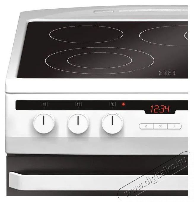 Amica SSA 6110 OCW Konyhai term&eacute;kek - S&uuml;tő-főzőlap, tűzhely (szabadon&aacute;ll&oacute;) - Elektromos tűzhely (szabadon&aacute;ll&oacute;) - 505231