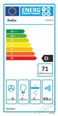 Amica OSS5232I páraelszívó Konyhai termékek - Páraelszívó - Beépíthető / kihúzható - 349738