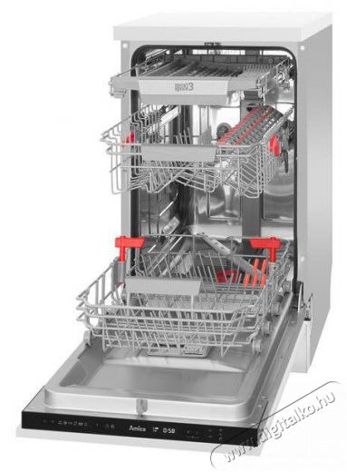 Amica MI 446 TBIM Konyhai termékek - Mosogatógép - Keskeny (45cm-ig) beépíthető mosogatógép - 509279