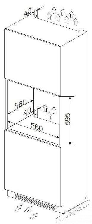 Amica TXB 116 TCRBDKB Konyhai term&eacute;kek - S&uuml;tő-főzőlap, tűzhely (be&eacute;p&iacute;thető) - S&uuml;tő (be&eacute;p&iacute;thető) - 505593