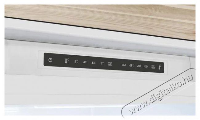 Amica BK3045.4NF(E) Konyhai termékek - Hűtő, fagyasztó (beépíthető) - Alulfagyasztós kombinált hűtő - 509556