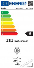 Amica WFG 715 DB Konyhai termékek - Hűtő, fagyasztó (szabadonálló) - Borhűtő - 509789