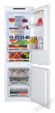 Amica BK3055.6NFM Konyhai termékek - Hűtő, fagyasztó (beépíthető) - Alulfagyasztós kombinált hűtő - 509537