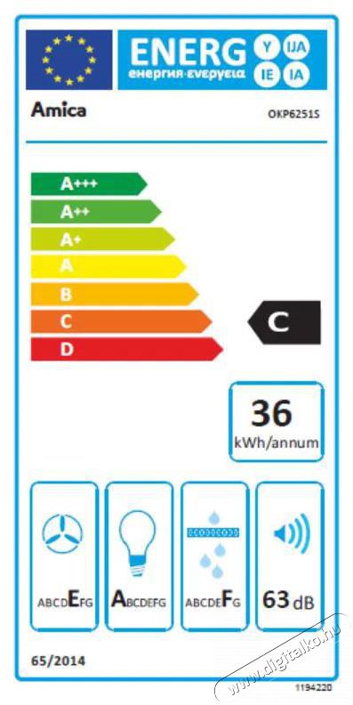 Amica OKP6251S Konyhai term&eacute;kek - P&aacute;raelsz&iacute;v&oacute; - K&uuml;rtős - 509682