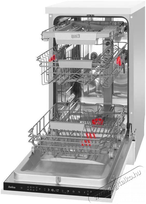 Amica MI 438 BLDC Konyhai term&eacute;kek - Mosogat&oacute;g&eacute;p - Keskeny (45cm-ig) be&eacute;p&iacute;thető mosogat&oacute;g&eacute;p - 515128