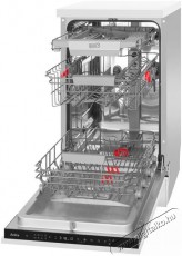 Amica MI 438 BLDC Konyhai term&eacute;kek - Mosogat&oacute;g&eacute;p - Keskeny (45cm-ig) be&eacute;p&iacute;thető mosogat&oacute;g&eacute;p - 515128