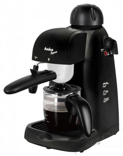 Amica CD 1012 Espris kávéfőző Fekete Konyhai termékek - Kávéfőző / kávéörlő / kiegészítő - Presszó kávéfőző - 524009