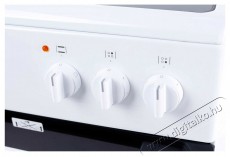 Amica 510CE1.30P W Konyhai term&eacute;kek - S&uuml;tő-főzőlap, tűzhely (szabadon&aacute;ll&oacute;) - Elektromos tűzhely (szabadon&aacute;ll&oacute;) - 505221