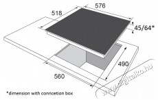 Amica KMC 742 610 C Konyhai term&eacute;kek - S&uuml;tő-főzőlap, tűzhely (be&eacute;p&iacute;thető) - Indukci&oacute;s főzőlap (be&eacute;p&iacute;thető) - 515135