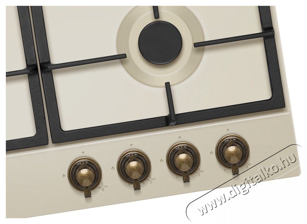 Amica HGSCi RETRO g&aacute;z főzőlap Konyhai term&eacute;kek - S&uuml;tő-főzőlap, tűzhely (be&eacute;p&iacute;thető) - G&aacute;zfőzőlap (be&eacute;p&iacute;thető) - 530927