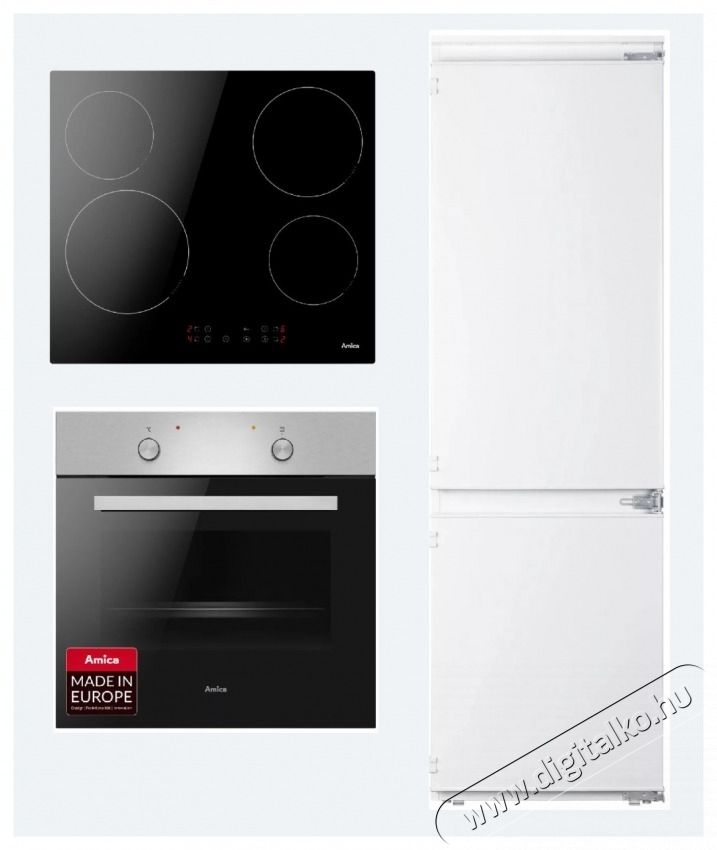 Amica TEM 16 B + PC6400ZH + BK3265.4UiAA be&eacute;p&iacute;thető szett Konyhai term&eacute;kek - Konyhai eszk&ouml;z - K&eacute;szlet / szett - 531377
