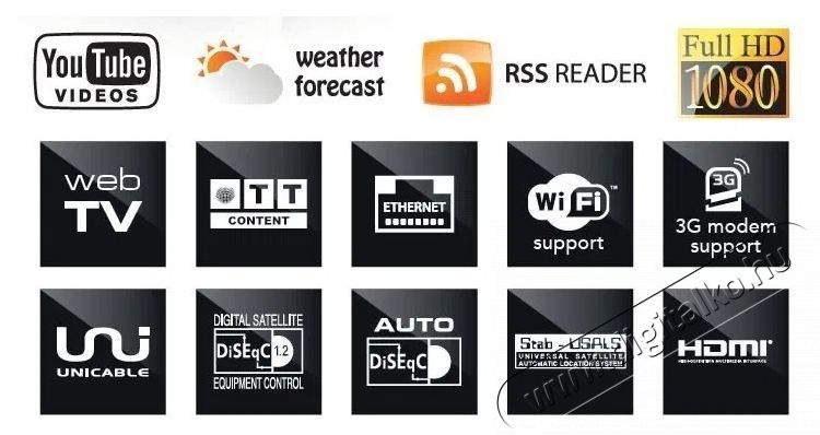 Amiko HD 8265  műholdvevő Tv kieg&eacute;sz&iacute;tők - Antenna - Kieg&eacute;sz&iacute;tő - 531687