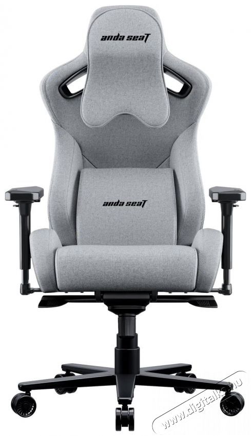 Anda Seat Kaiser 2 Pro Premium Gaming Chair - XL size Gray Fabric Iroda &eacute;s sz&aacute;m&iacute;t&aacute;stechnika - Egy&eacute;b sz&aacute;m&iacute;t&aacute;stechnikai term&eacute;k - 518171