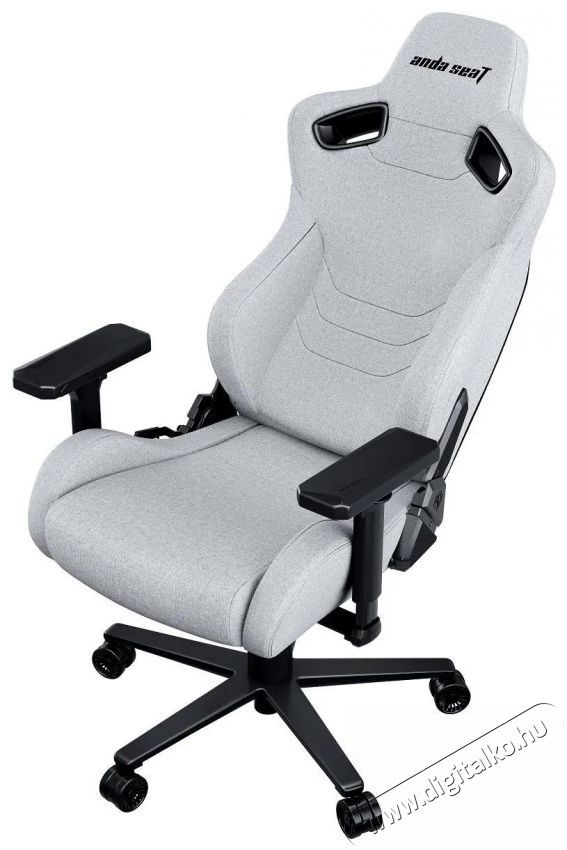 Anda Seat Kaiser 2 Pro Premium Gaming Chair - XL size Gray Fabric Iroda &eacute;s sz&aacute;m&iacute;t&aacute;stechnika - Egy&eacute;b sz&aacute;m&iacute;t&aacute;stechnikai term&eacute;k - 518171