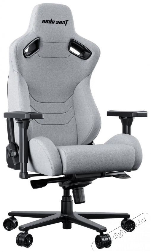 Anda Seat Kaiser 2 Pro Premium Gaming Chair - XL size Gray Fabric Iroda &eacute;s sz&aacute;m&iacute;t&aacute;stechnika - Egy&eacute;b sz&aacute;m&iacute;t&aacute;stechnikai term&eacute;k - 518171