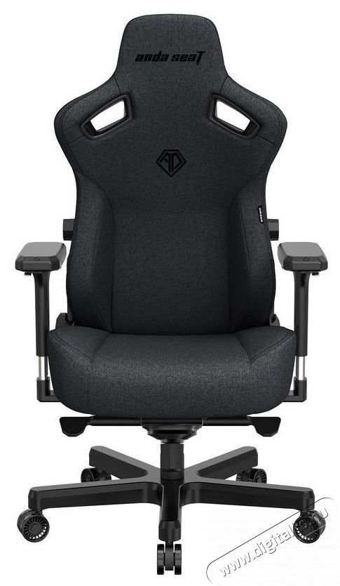 Anda Seat Kaiser 3 Premium Gaming Chair - L Dark Gray Fabric Iroda &eacute;s sz&aacute;m&iacute;t&aacute;stechnika - Egy&eacute;b sz&aacute;m&iacute;t&aacute;stechnikai term&eacute;k - 518148