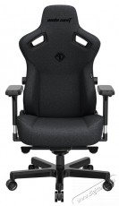 Anda Seat Kaiser 3 Premium Gaming Chair - L Dark Gray Fabric - Iroda &eacute;s sz&aacute;m&iacute;t&aacute;stechnika - Egy&eacute;b sz&aacute;m&iacute;t&aacute;stechnikai term&eacute;k - 518148