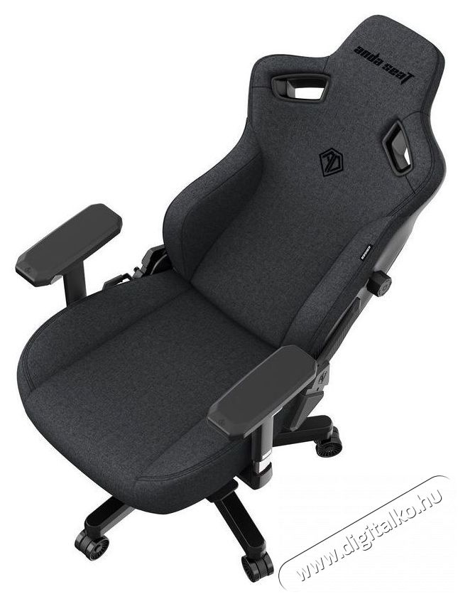 Anda Seat Kaiser 3 Premium Gaming Chair - L Dark Gray Fabric Iroda &eacute;s sz&aacute;m&iacute;t&aacute;stechnika - Egy&eacute;b sz&aacute;m&iacute;t&aacute;stechnikai term&eacute;k - 518148