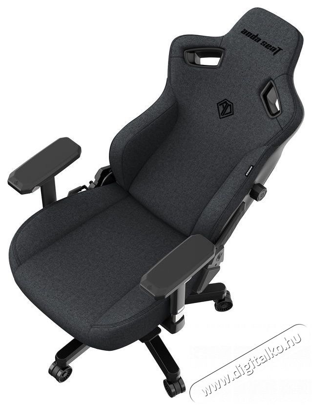 Anda Seat Kaiser 3 Premium Gaming Chair - XL Size Dark Gray Fabric Iroda &eacute;s sz&aacute;m&iacute;t&aacute;stechnika - Egy&eacute;b sz&aacute;m&iacute;t&aacute;stechnikai term&eacute;k - 518154