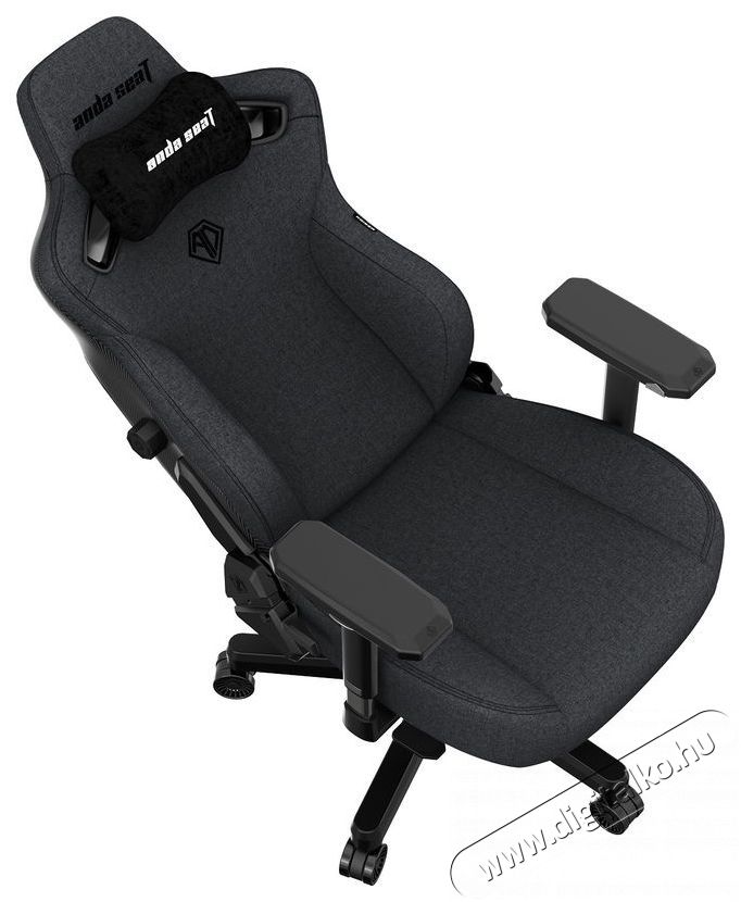 Anda Seat Kaiser 3 Premium Gaming Chair - XL Size Dark Gray Fabric Iroda &eacute;s sz&aacute;m&iacute;t&aacute;stechnika - Egy&eacute;b sz&aacute;m&iacute;t&aacute;stechnikai term&eacute;k - 518154
