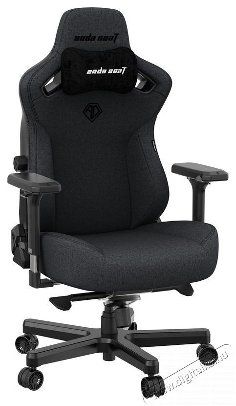 Anda Seat Kaiser 3 Premium Gaming Chair - XL Size Dark Gray Fabric Iroda &eacute;s sz&aacute;m&iacute;t&aacute;stechnika - Egy&eacute;b sz&aacute;m&iacute;t&aacute;stechnikai term&eacute;k - 518154